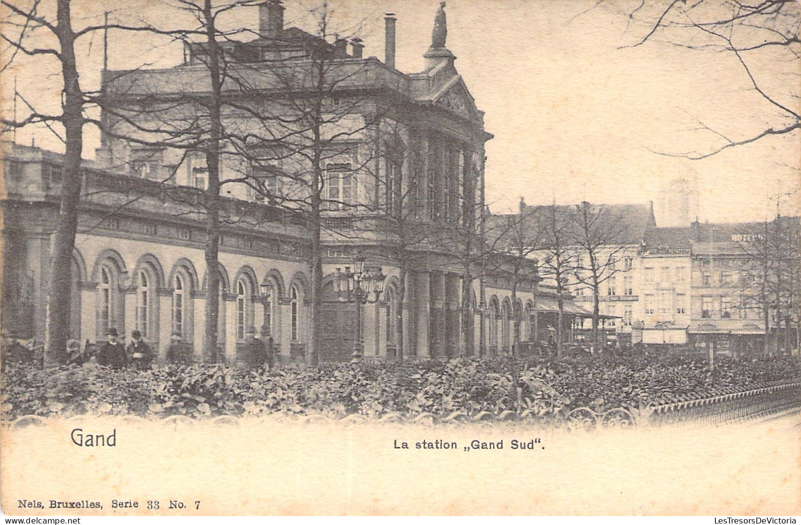 BELGIQUE - Gand - La Station Grand Sud - Nels - Carte Postale Ancienne - - Gent