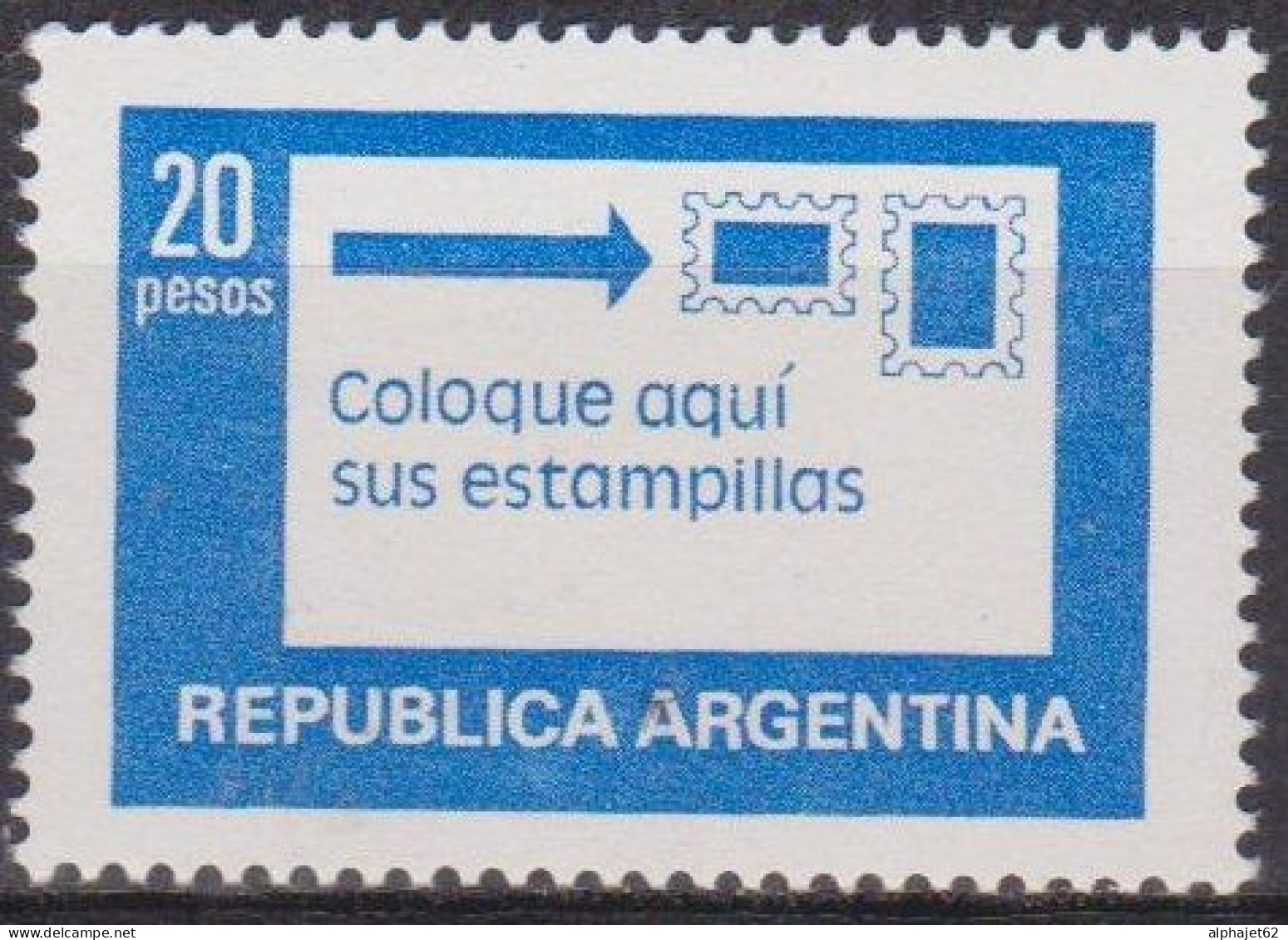 Slogans Postaux - ARGENTINE - Série Courante - N° 1144 ** - 1978 - Ungebraucht