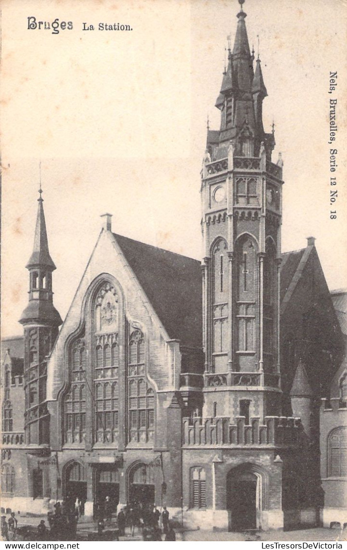 BELGIQUE - Bruges - La Station - Nels - Carte Postale Ancienne - - Brugge