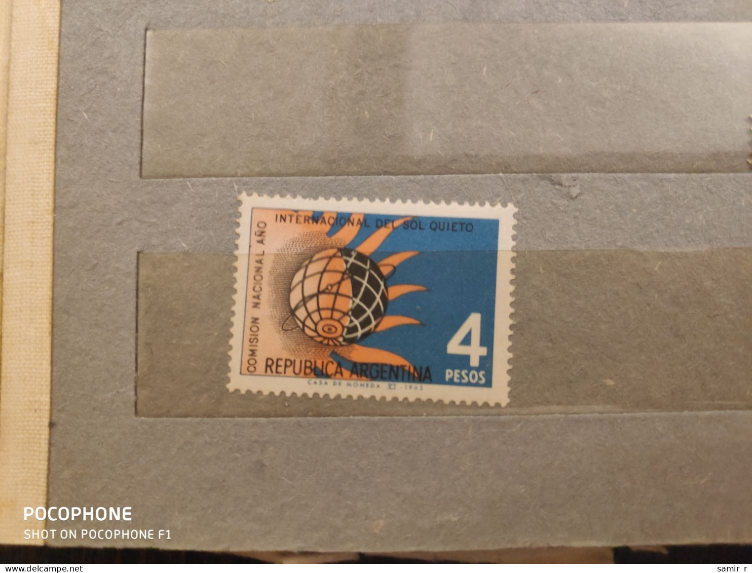 1965	Argentina	Space (F60) - Ongebruikt