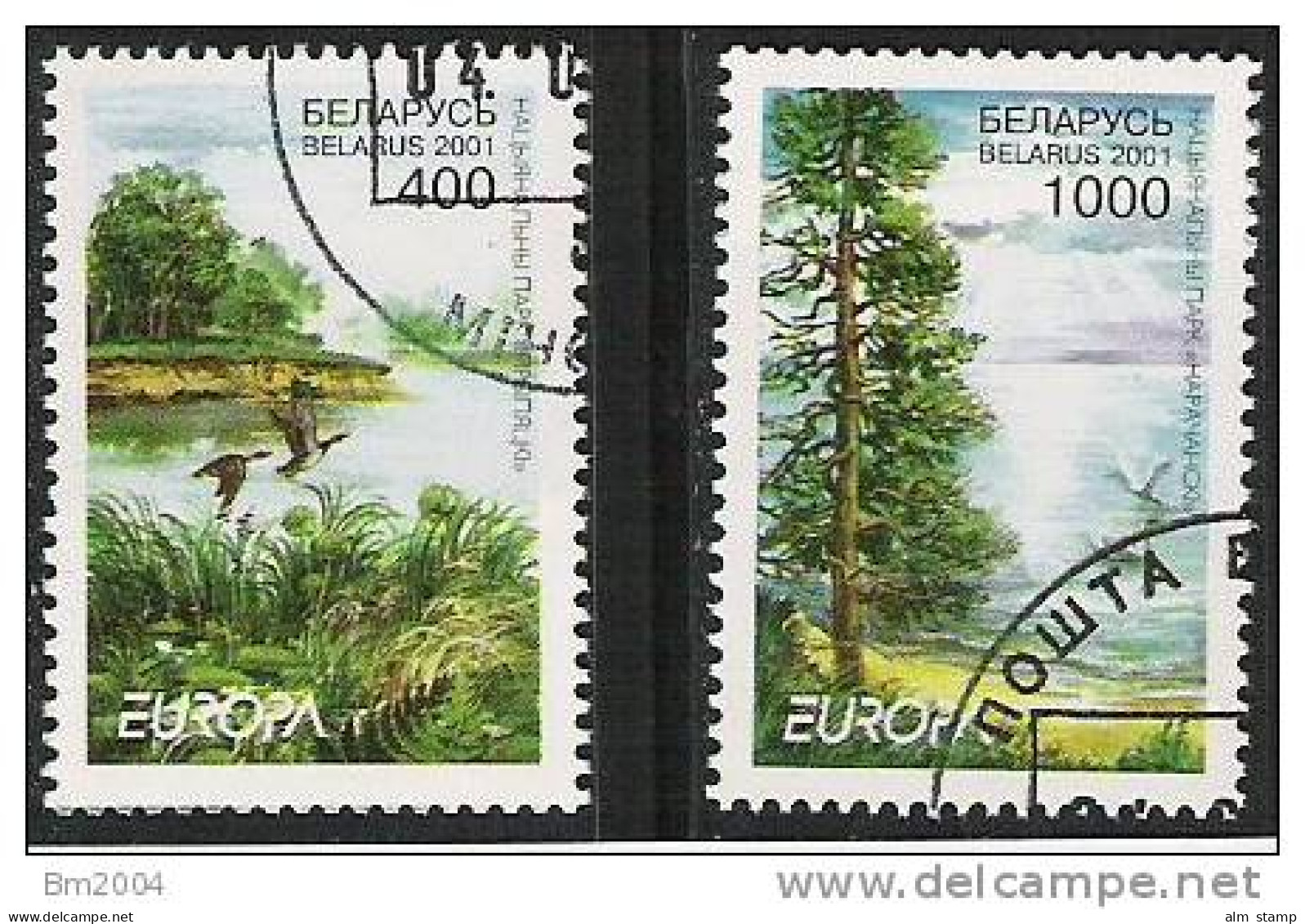 2001 Weissrussland  Belarus Yv. 370-1 Mi. 409-0 Used - 2001