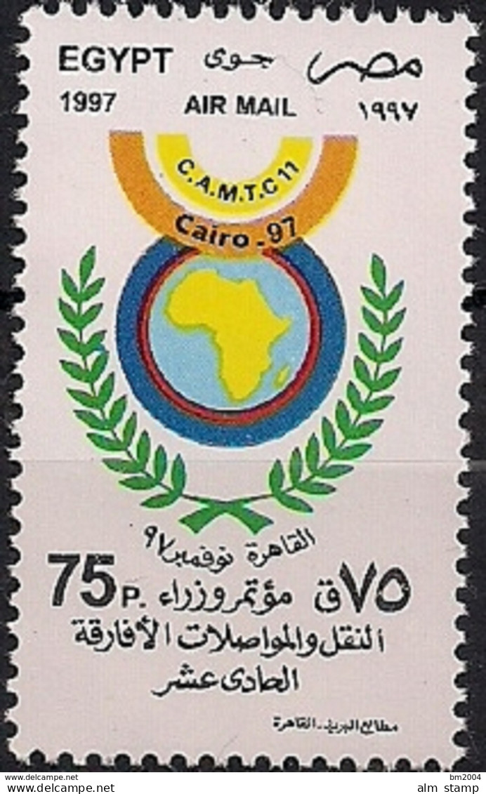 1997 Ägypten.Mi. 1926**MNH  11. Konferenz Der Minister Für Transport Und Kommunikation Afrikas, Kairo. - Ongebruikt