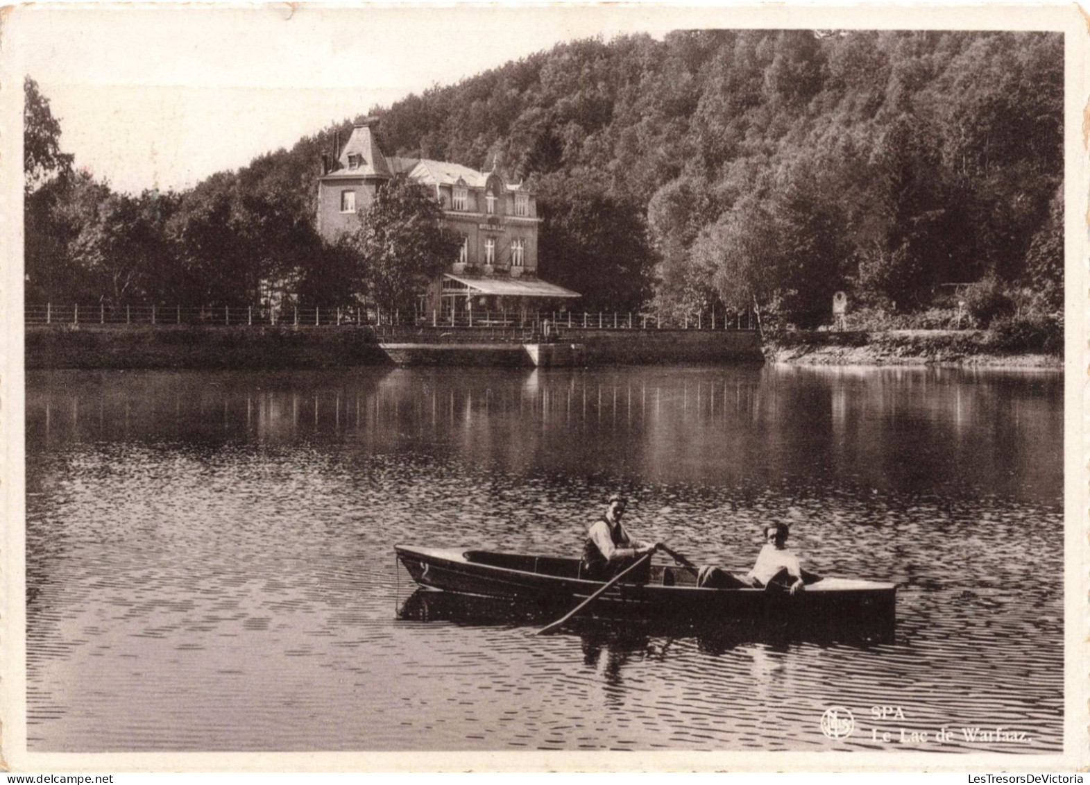 BELGIQUE - Spa - Le Lac De Warfaaz - Carte Postale Ancienne - Spa