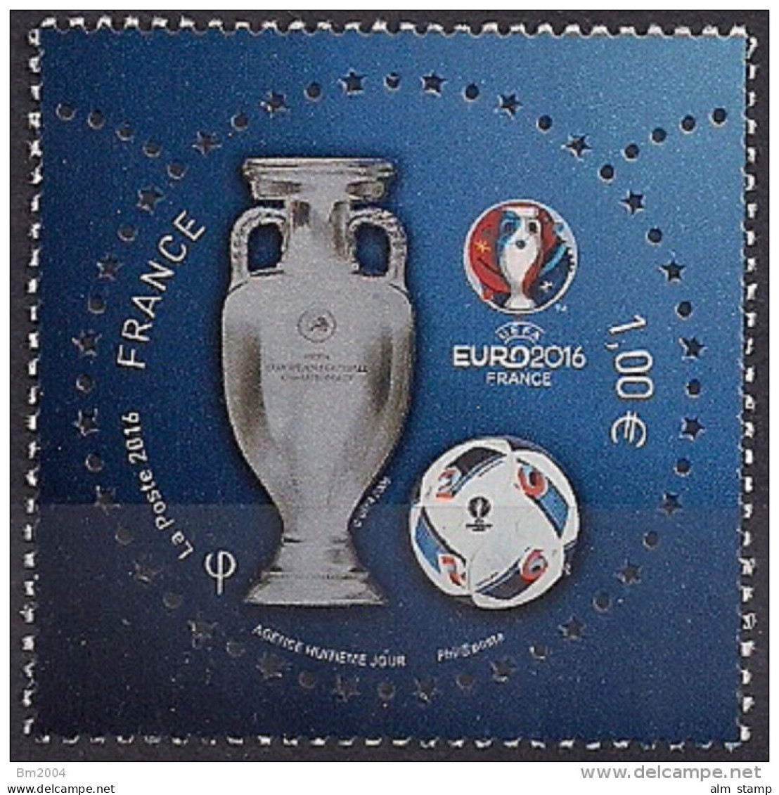 2016 Frankreich  Mi. 6411 **MNH   UEFA EURO 2016 FRANCE - Neufs