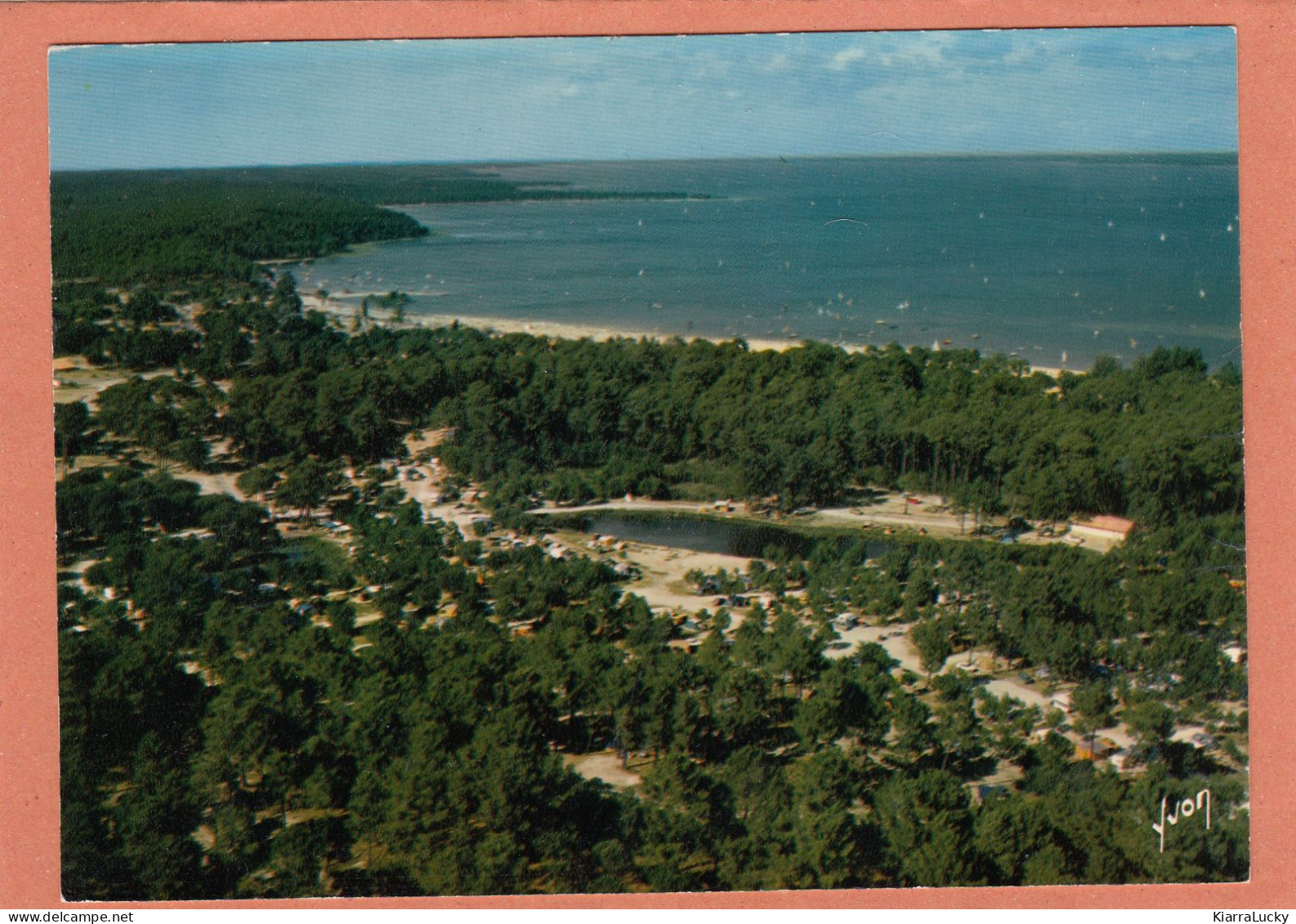 MAUBUISSON - CARCANS - CAMPING DE MAUBUISSON - PHOTO AERIENNE MONIQUE FRANCOIS - BORDEAUX - ECRITE - Carcans