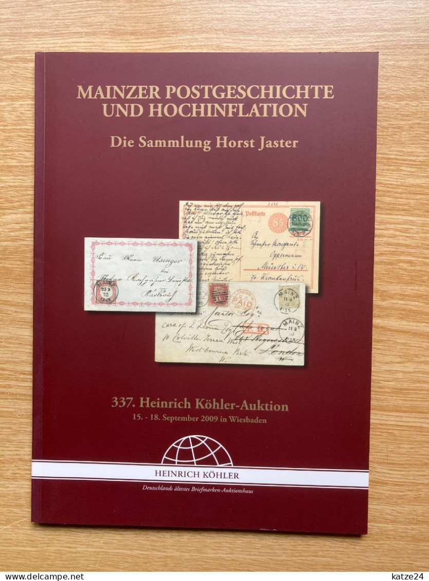 Köhler Auktionskataloge, Jahrgang 2009. - Catalogues