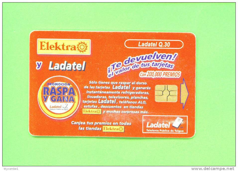 GUATEMALA  -  Chip Phonecard As Scan - Guatemala