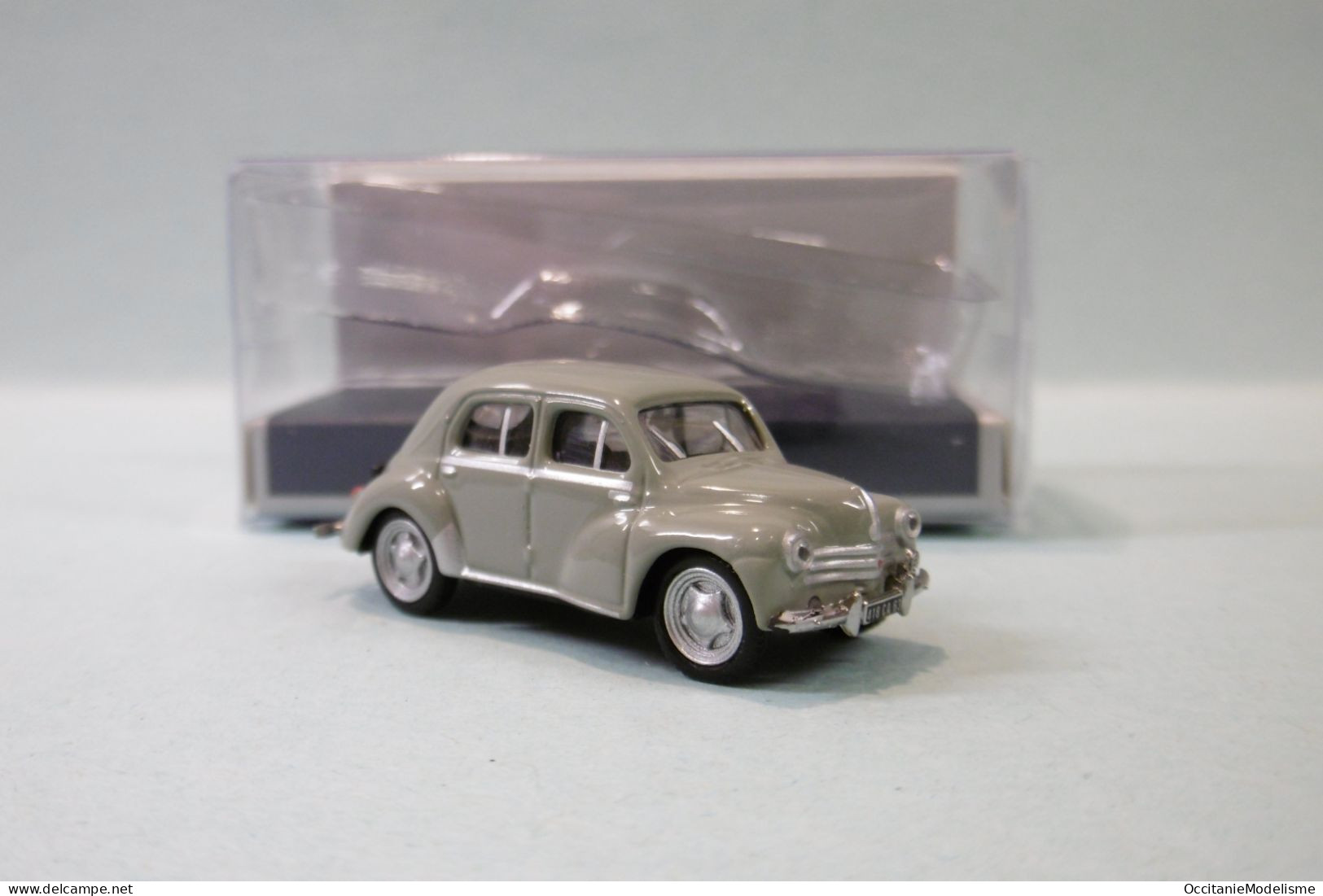 Norev - RENAULT 4 CV 1955 Gris Réf. 513217 Neuf NBO HO 1/87 - Véhicules Routiers