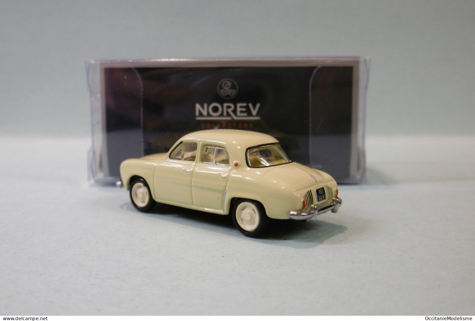 Norev - RENAULT DAUPHINE 1956 Jaune Parchemin Réf. 513073 Neuf NBO HO 1/87 - Road Vehicles