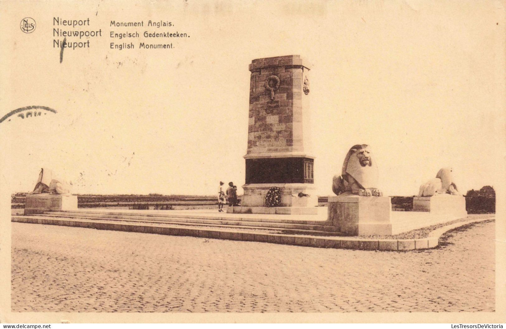 BELGIQUE - Nieuport - Monument Anglais - Carte Postale Ancienne - Nieuwpoort