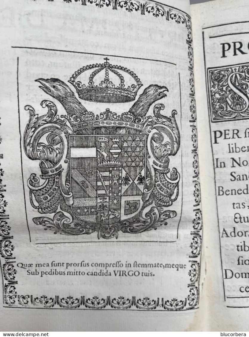 CARAFA CAROLO MARIAE:  J. BARBERA 1688: MAZZARINO. HEBDOMADA MARIANA SIVE MEDITATIONES ET PRECES AD BEATISSIMAM - Alte Bücher