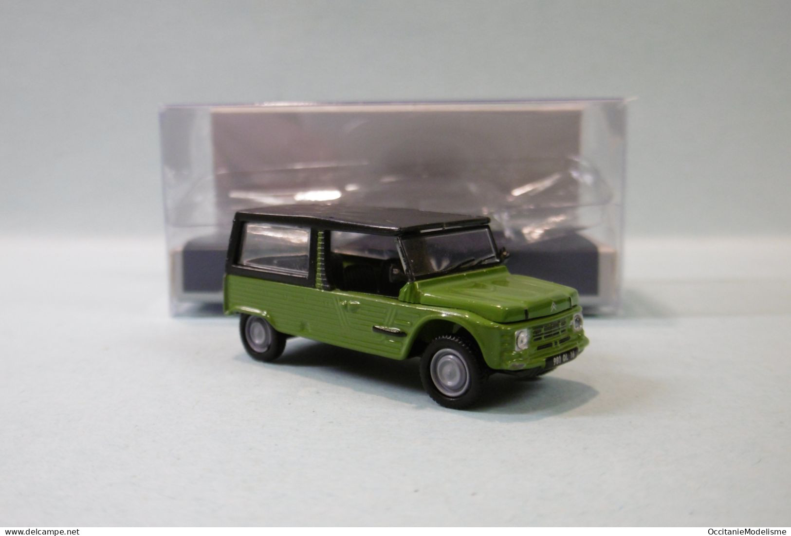 Norev - CITROEN MEHARI 1978 Vert Réf. 150955 Neuf NBO HO 1/87 - Baanvoertuigen