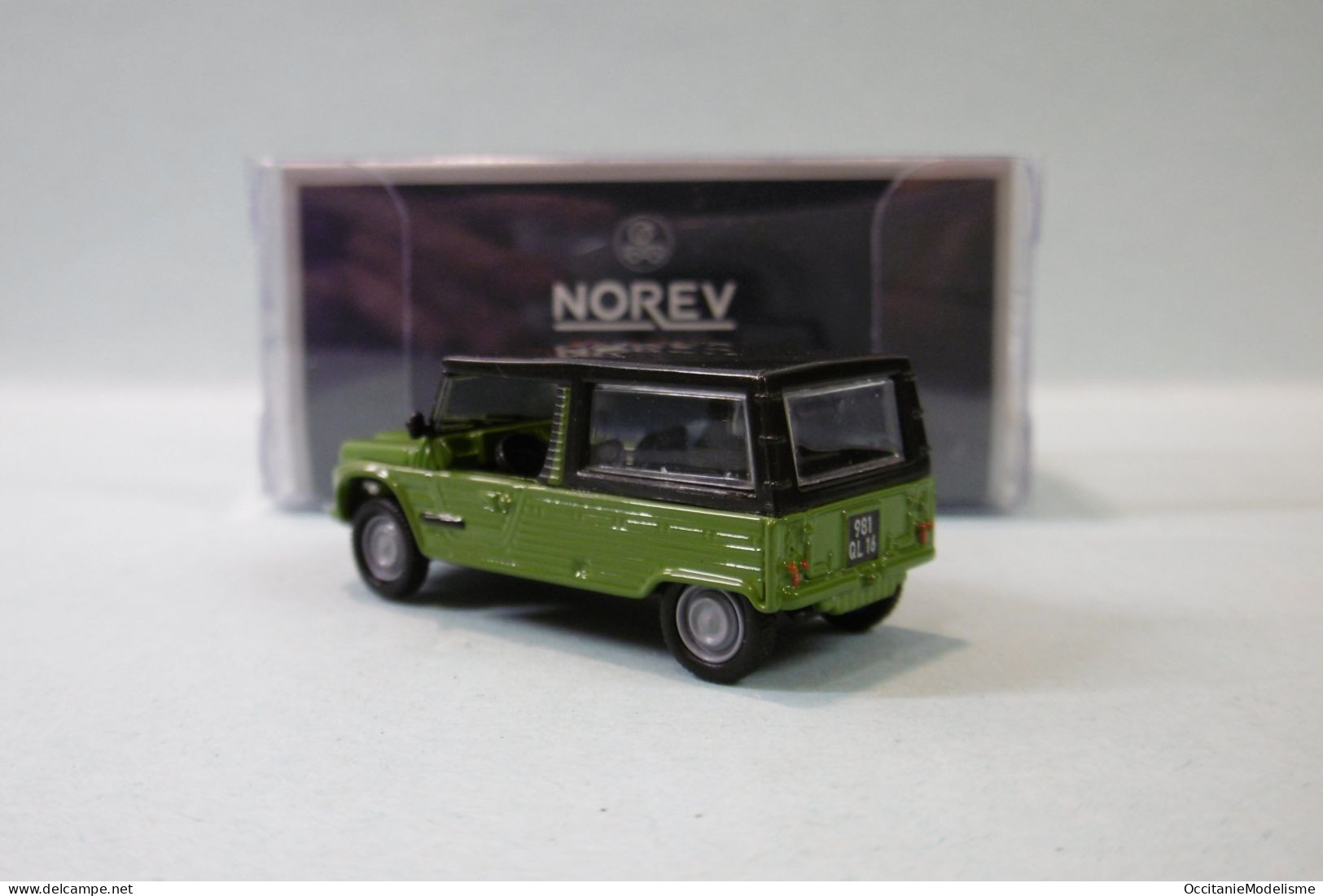 Norev - CITROEN MEHARI 1978 Vert Réf. 150955 Neuf NBO HO 1/87 - Véhicules Routiers