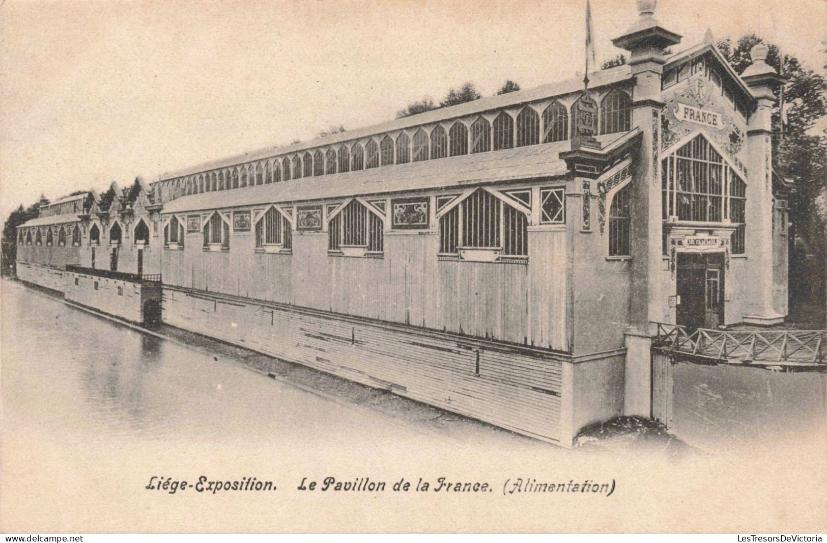 BELGIQUE - Liège - Le Pavillon De La France - Carte Postale Ancienne - Liege