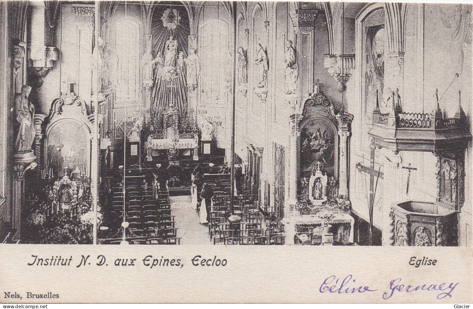 Eecloo - Institut Notre-Dame Aux Epines - Eglise - Eeklo