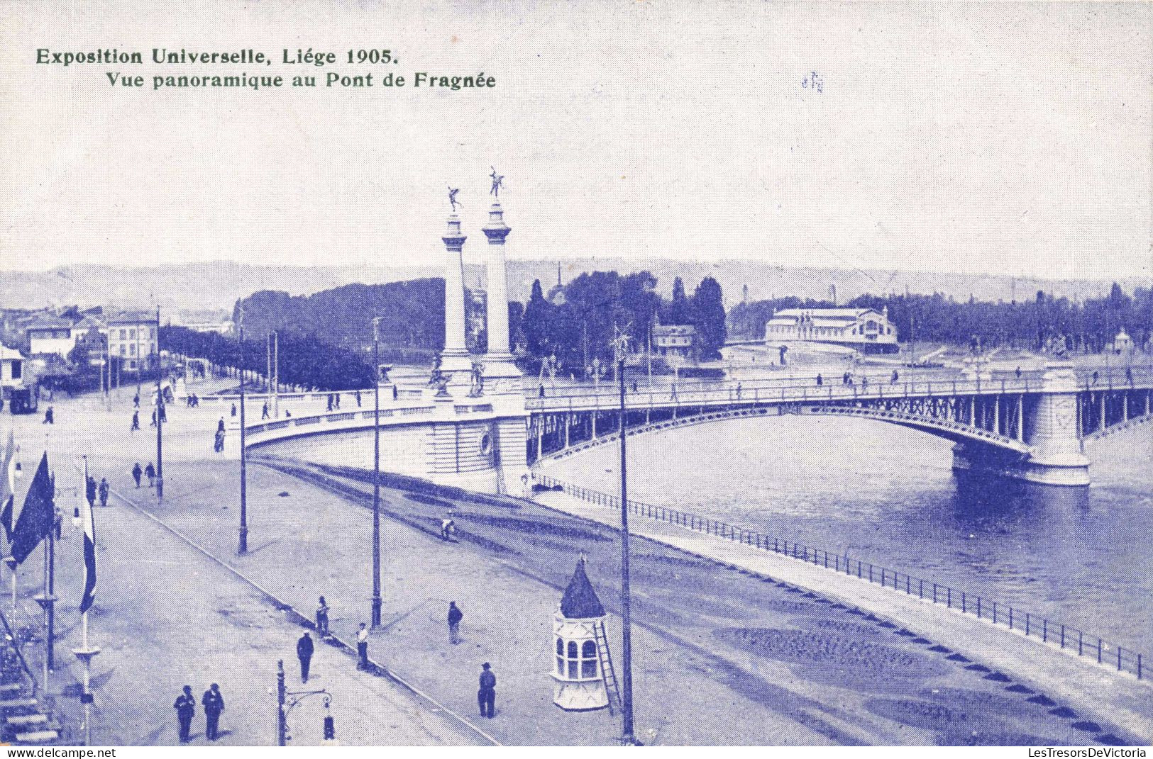 BELGIQUE - Liège - Exposition Universelle 1905 - Vue Panoramique Au Pont De Fragnée - Carte Postale Ancienne - Liege