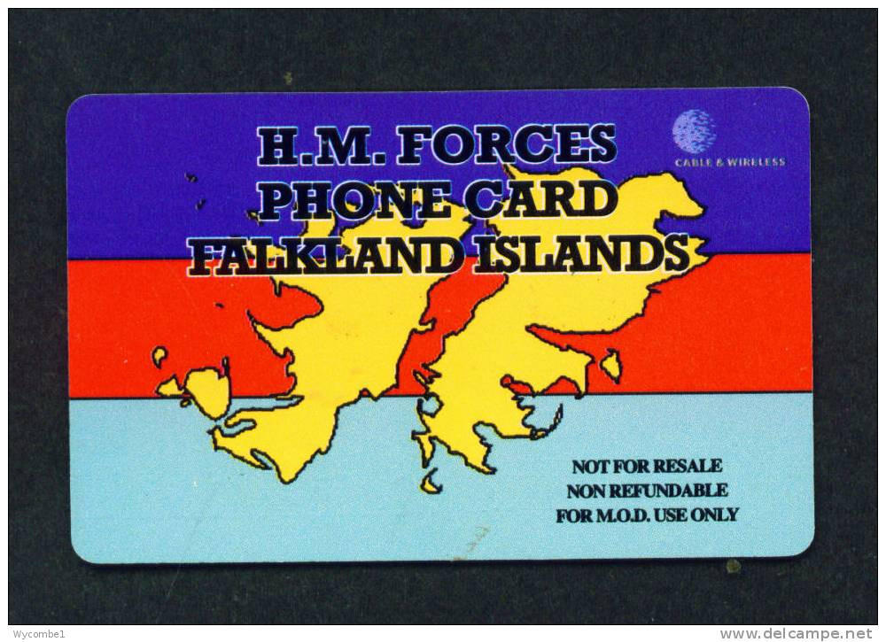 FALKLAND ISLANDS - Remote Phonecard As Scan - Islas Malvinas