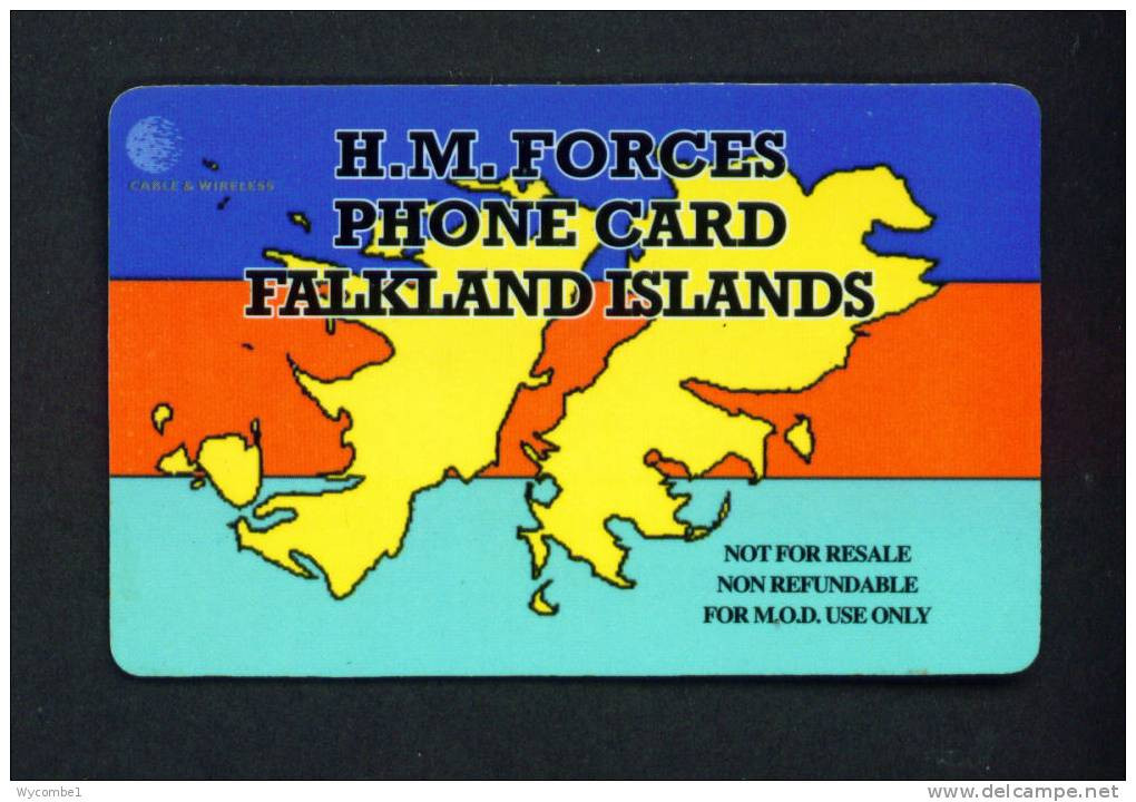 FALKLAND ISLANDS - Remote Phonecard As Scan - Islas Malvinas