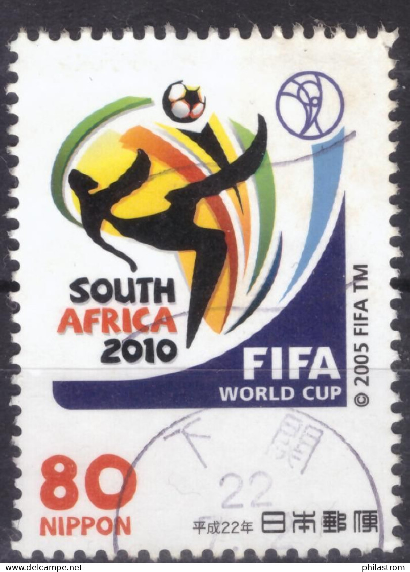 Japan - Japon - Used - Gebraucht - Obliteré - Football World Cup - Fussball  (NPPN-1145) - 2010 – Afrique Du Sud