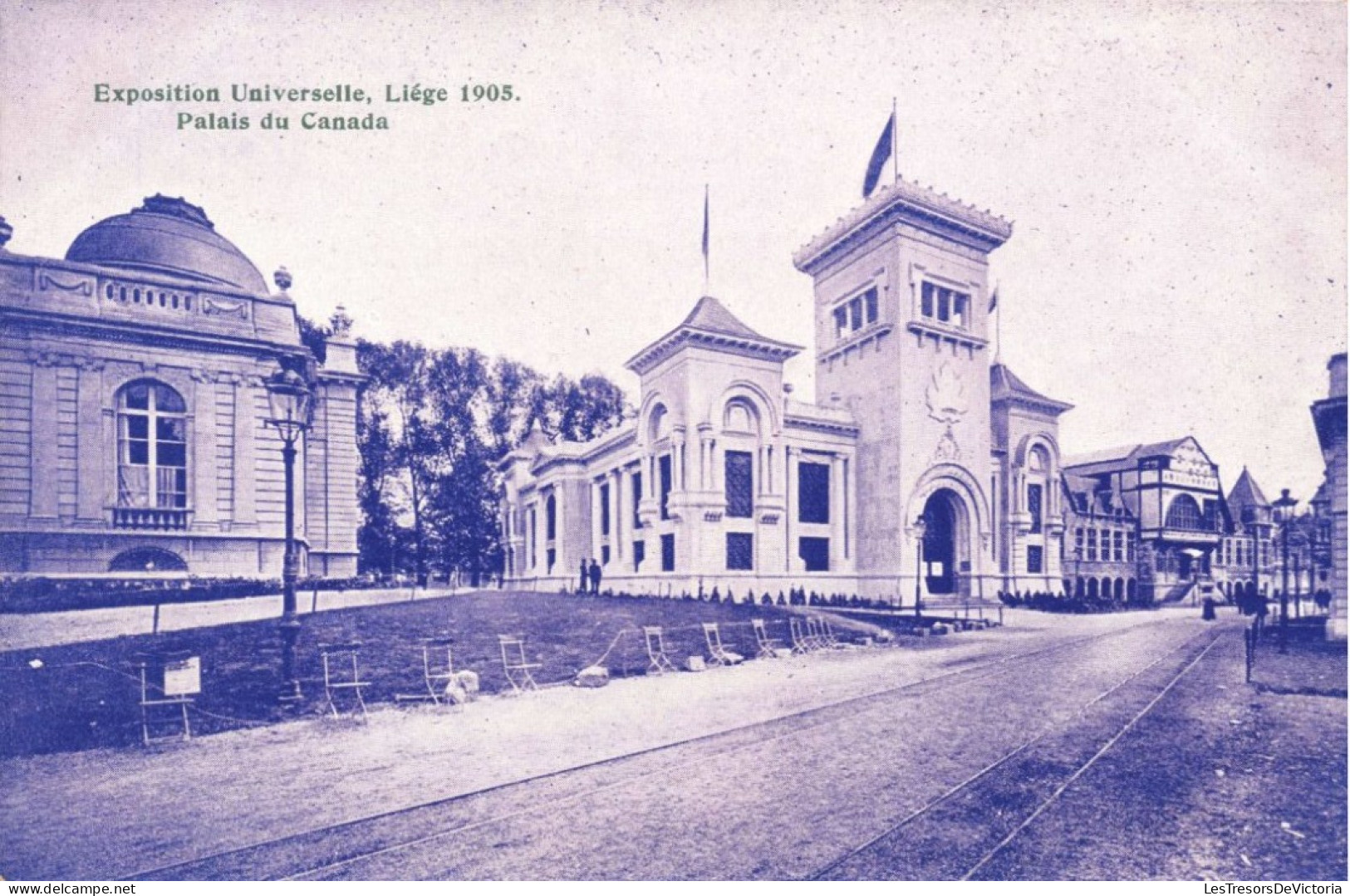 BELGIQUE - Liège - Exposition Universelle - Palais Du Canada - Carte Postale Ancienne - Luik