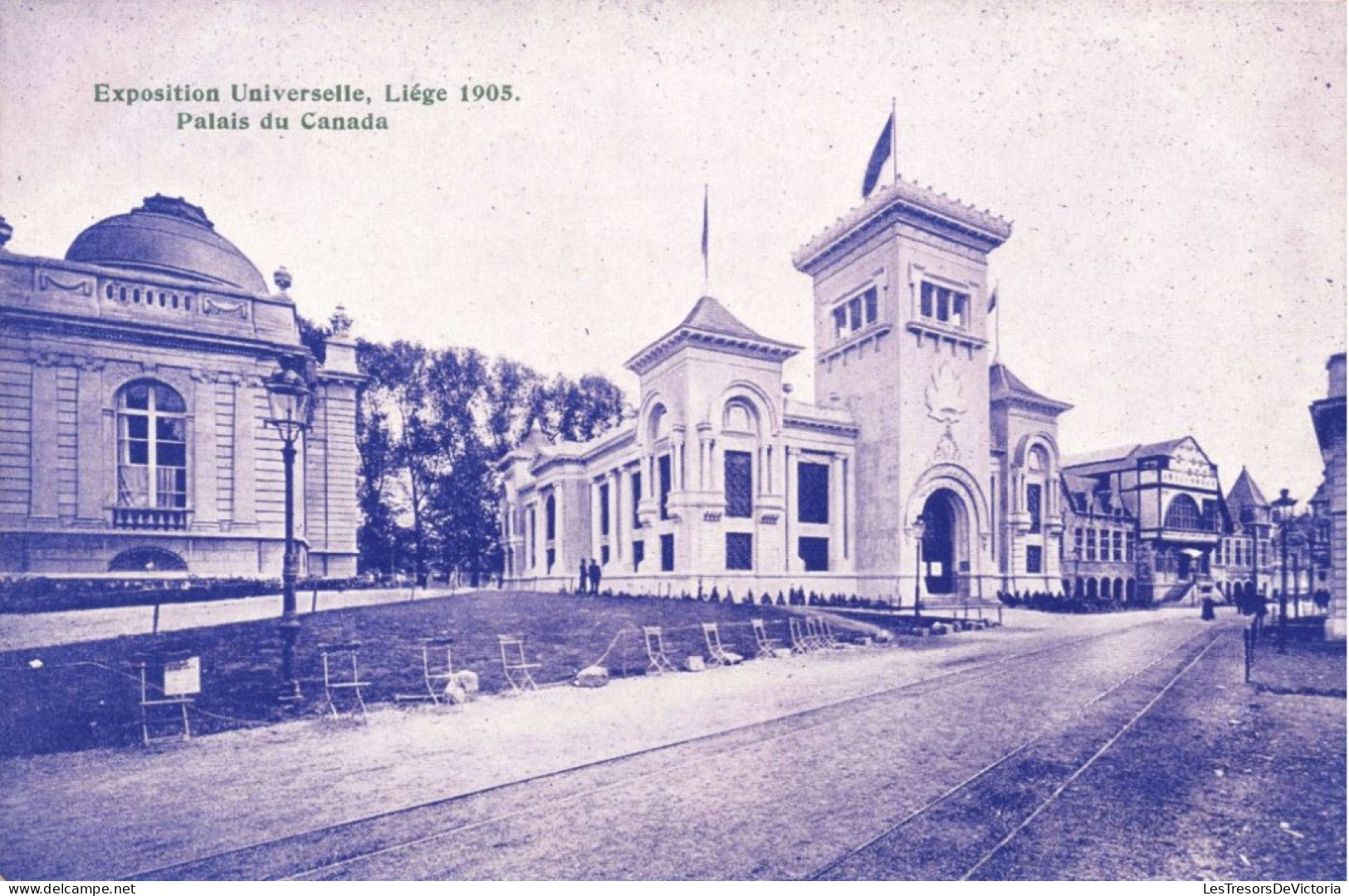 BELGIQUE - Liège - Exposition Universelle - Palais Du Canada - Carte Postale Ancienne - Liege