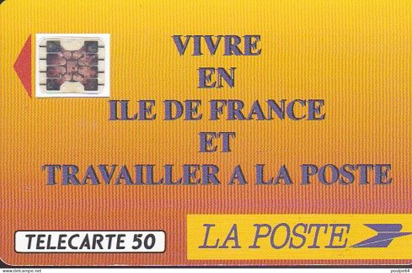 F136 12/1990 LA POSTE 50 SC4ab - 1990