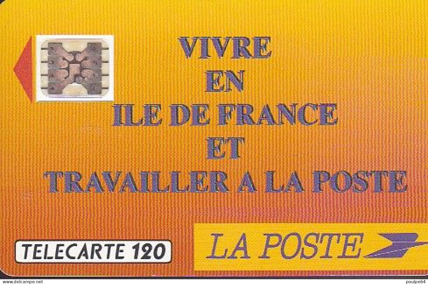 F137 12/1990 LA POSTE 120 SC54ab - 1990