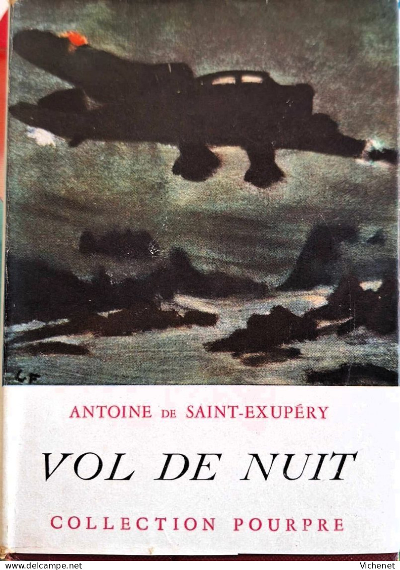 Antoine De Saint-Exupéry - Vol De Nuit - Gallimard - Collection Pourpre - 1949 - Collection Pourpre