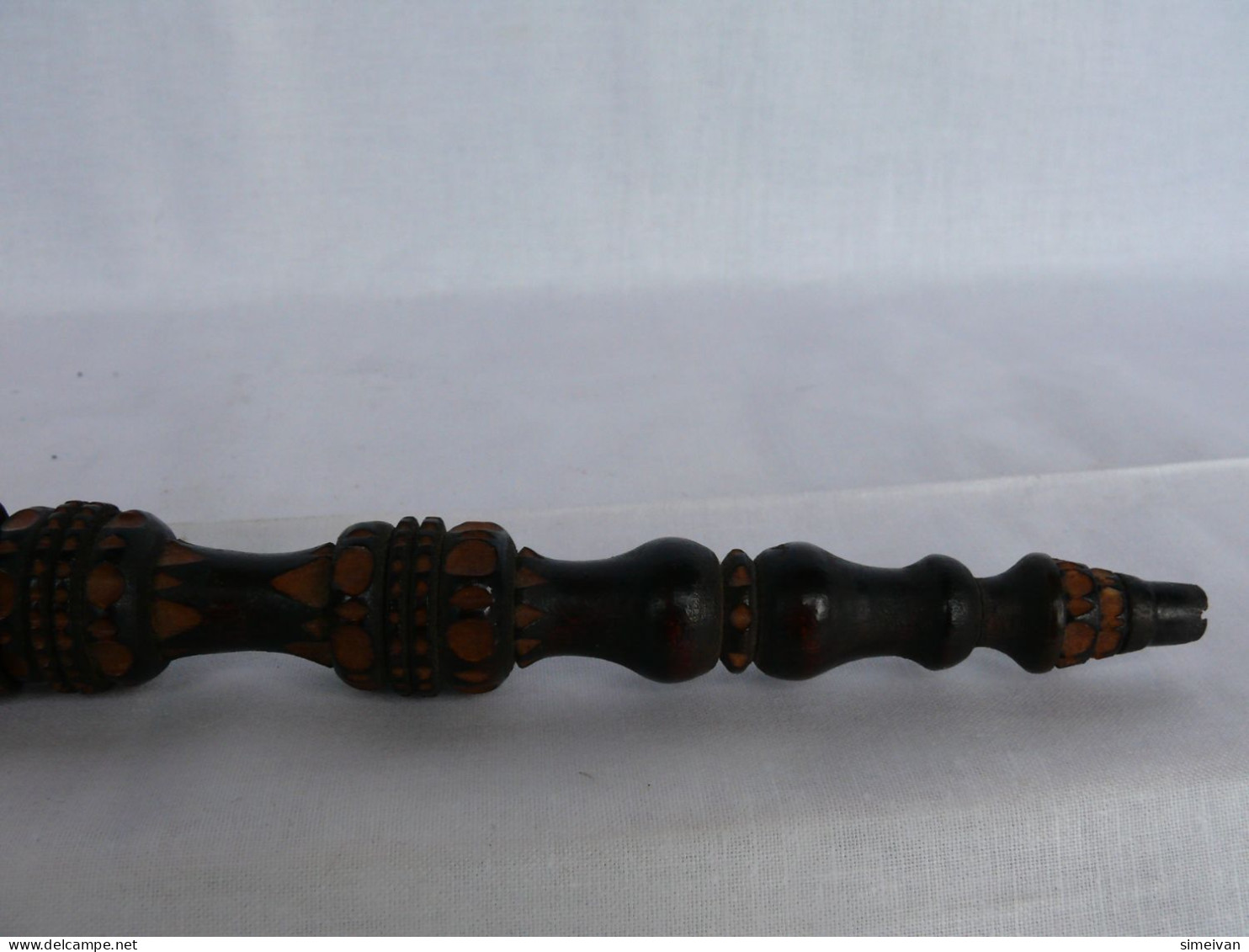 Vintage Wooden Carved Cigar Holder #2001 - Sigarettenhouders