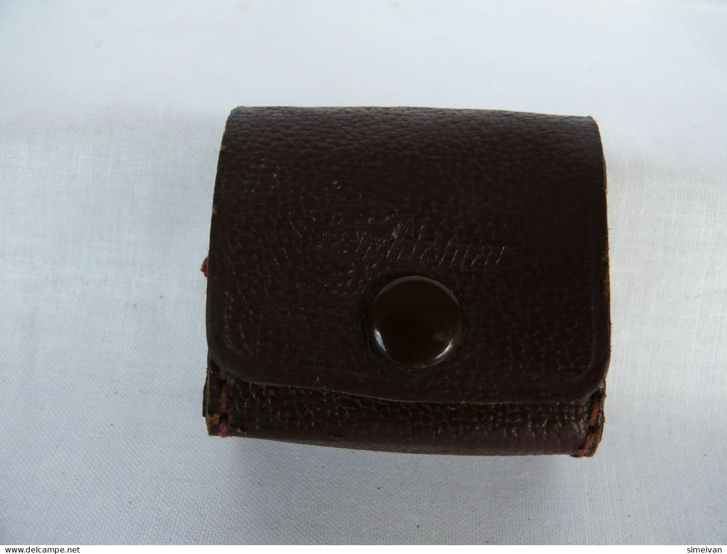 Vintage Brown Leather Case Panchromar Fotofilter Case Made In Germany #2002 - Autres & Non Classés