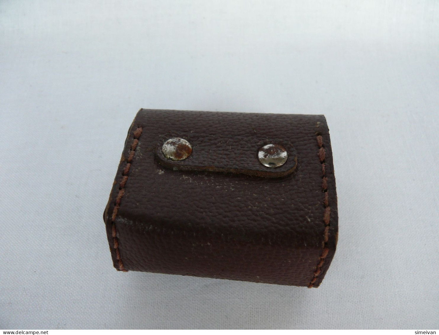 Vintage Brown Leather Case Panchromar Fotofilter Case Made In Germany #2002 - Other & Unclassified