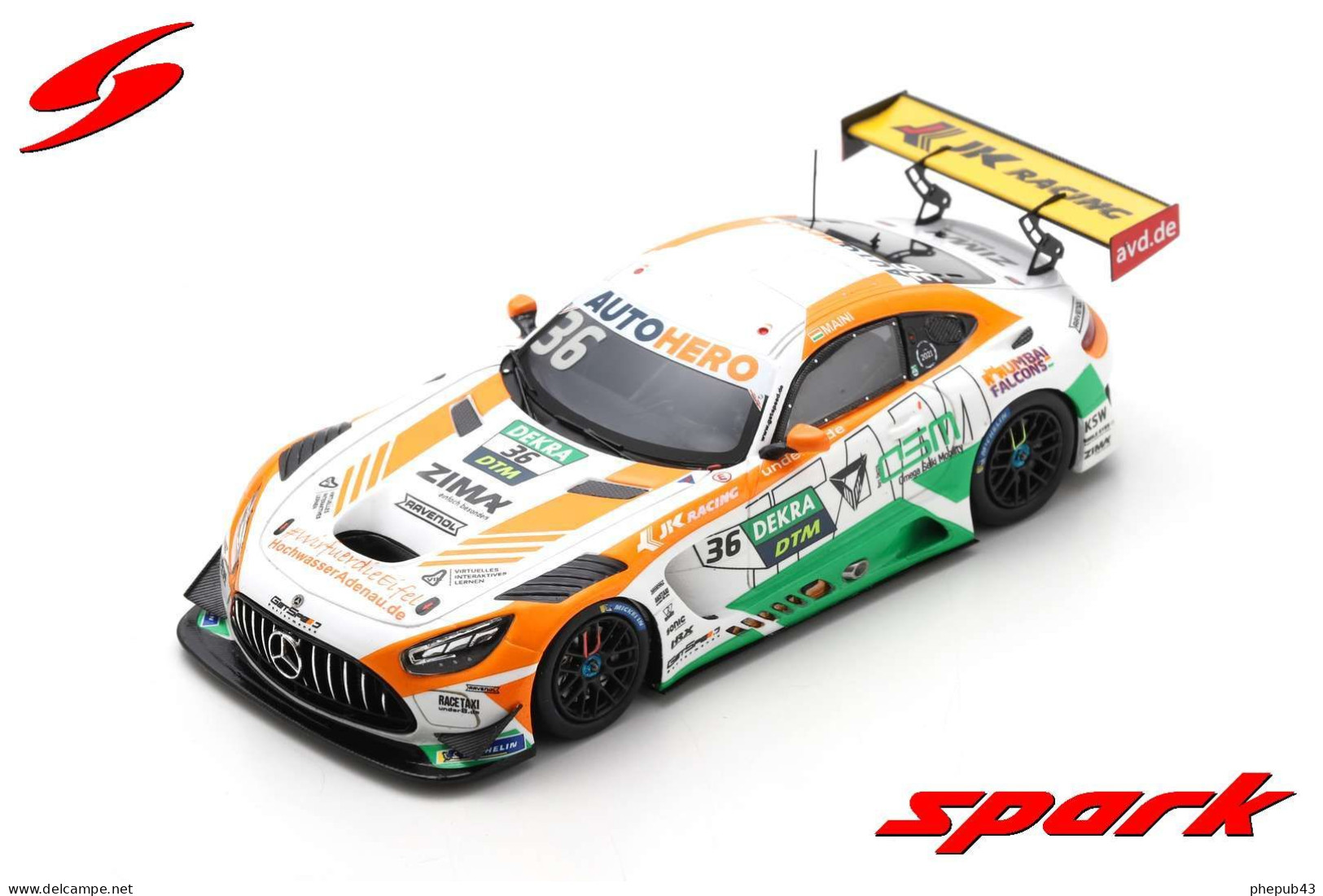 Mercedes-AMG GT3 - Team GetSpeed - DTM 2021 #36 - Arjun Maini - Spark - Spark