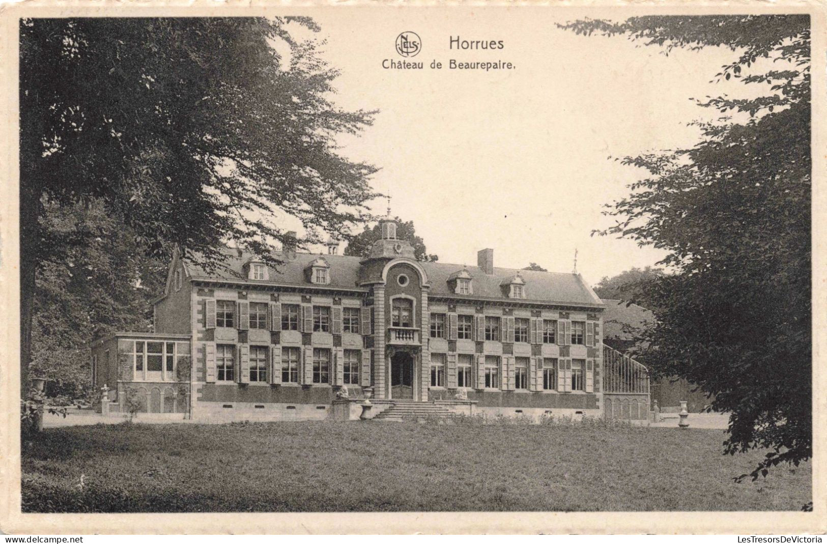 BELGIQUE - Soignies - Horrues - Château De Beaurepaire- Carte Postale Ancienne - Soignies