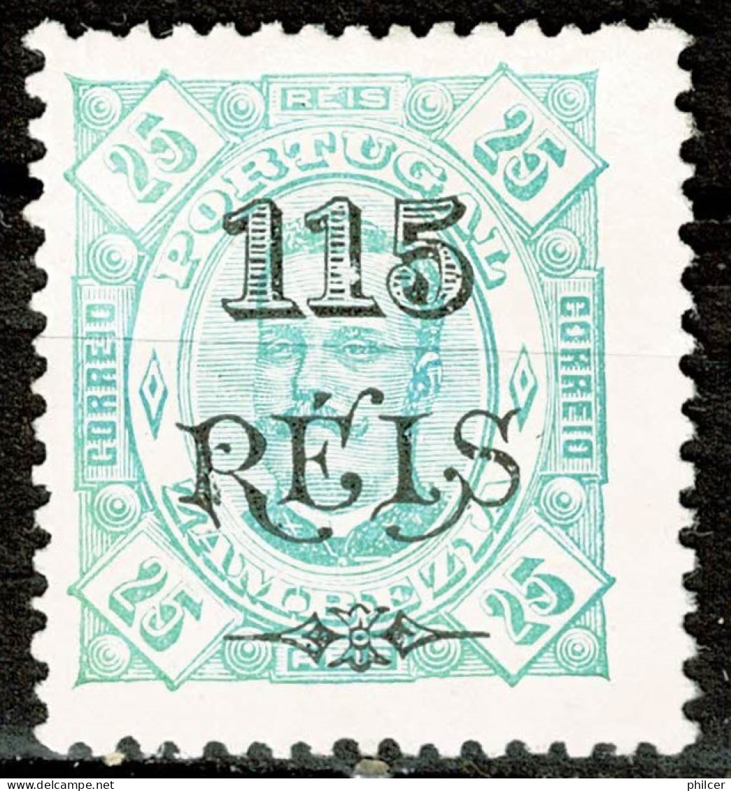 Zambézia, 1903, # 34, MNG - Zambeze