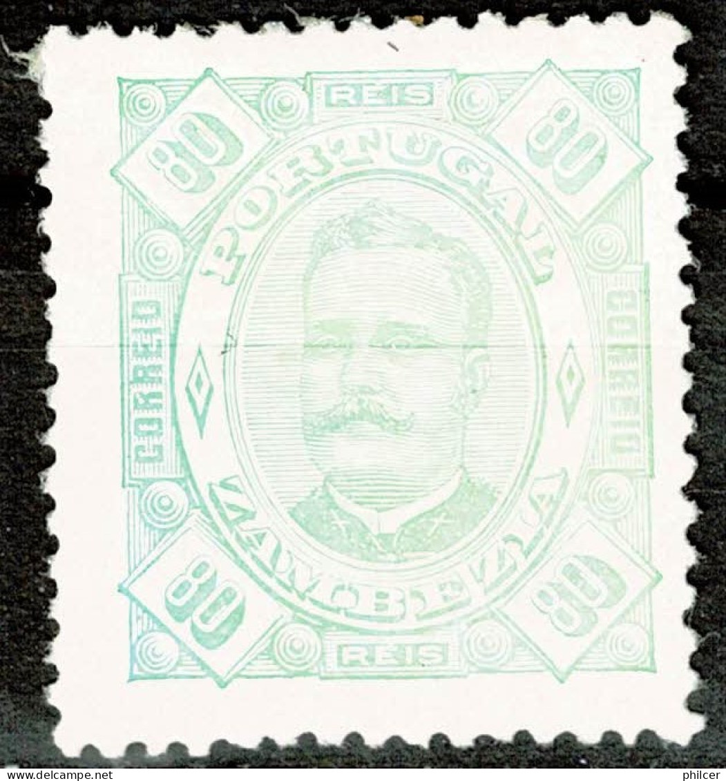 Zambézia, 1893, # 9, MNG - Zambezia