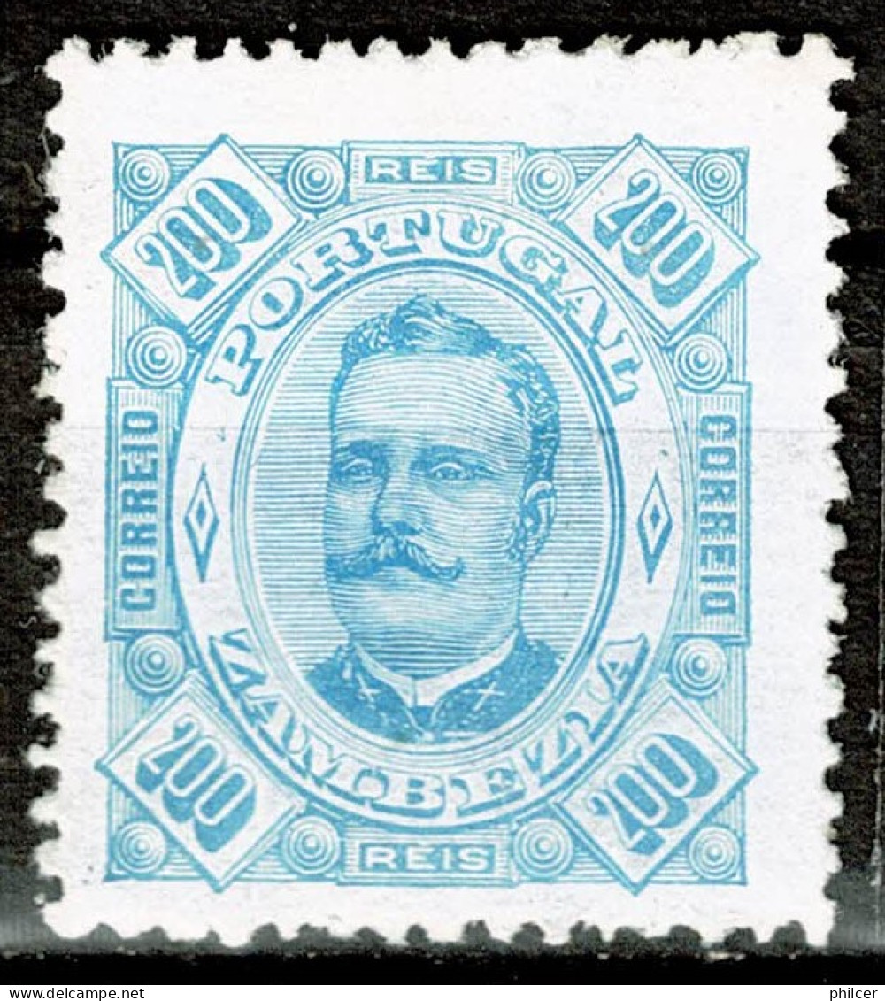 Zambézia, 1893, # 12a Dent. 12 1/2, MNG - Zambeze