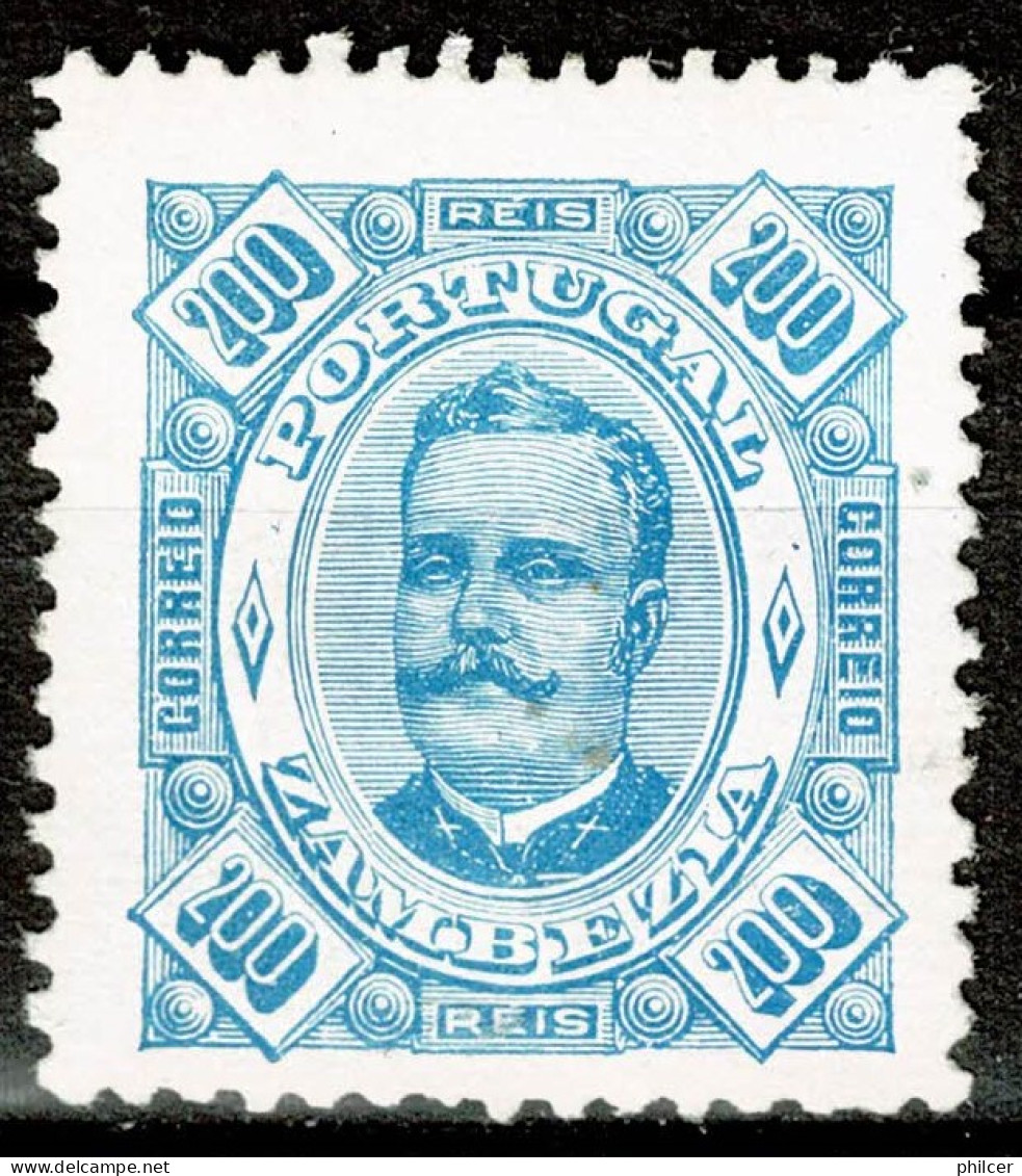 Zambézia, 1893, # 12a Dent. 12 1/2, MNG - Zambeze