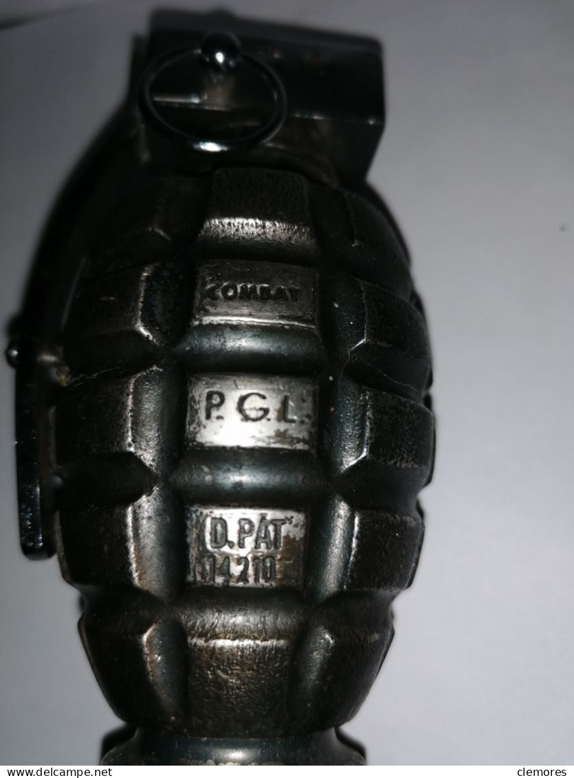 Briquet Essence Grenade Ww2 Cadriller - Other & Unclassified