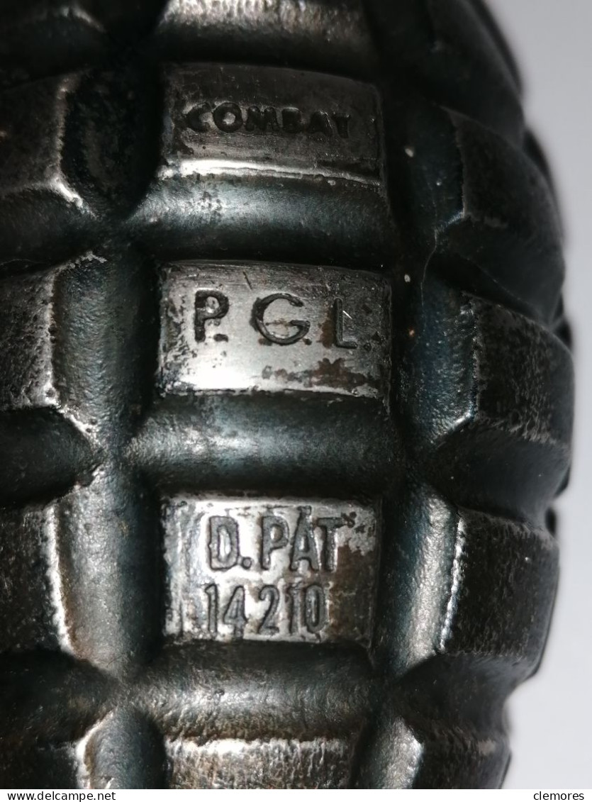 Briquet Essence Grenade Ww2 Cadriller - Andere & Zonder Classificatie