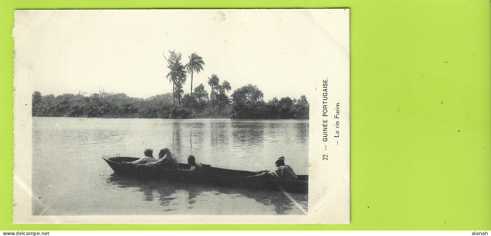 Le Rio Farim En Guinée Portugaise (Longuet) Guinea Bissau - Guinea Bissau