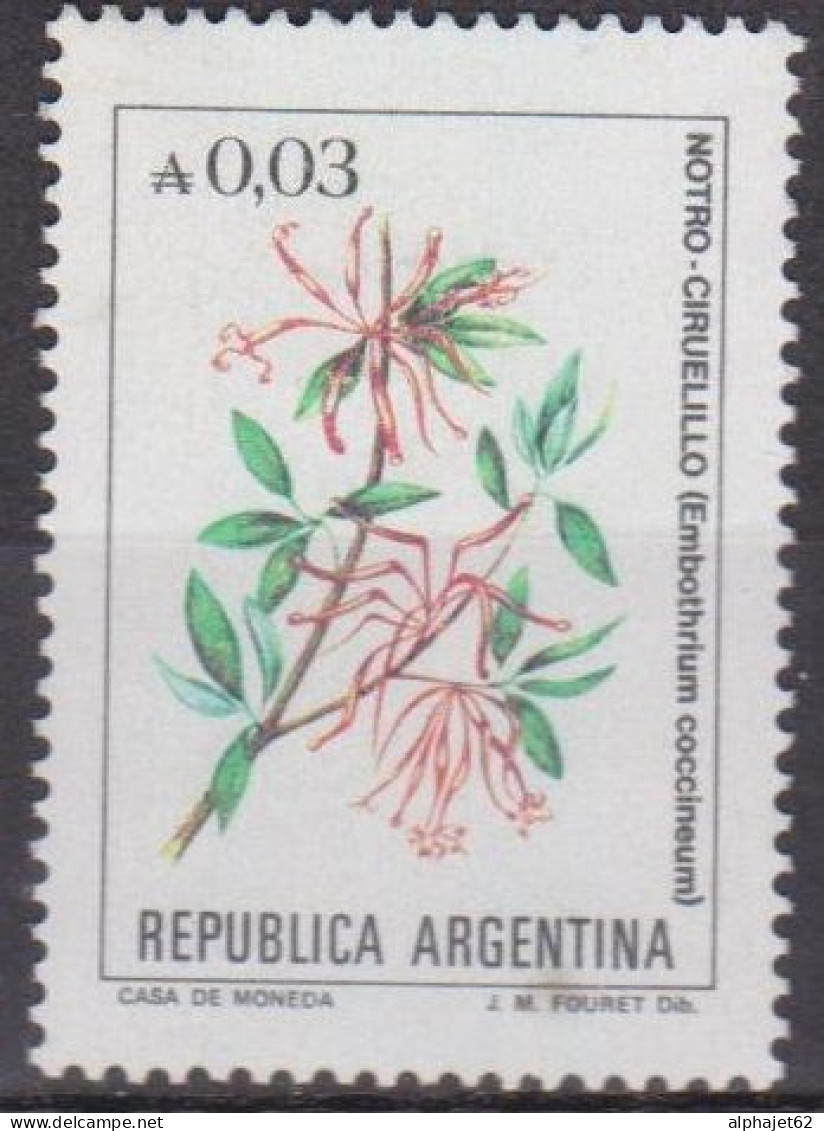 Fleurs - ARGENTINE - Flore - Arbre De Feu - N° 1473 ** - 1985 - Neufs