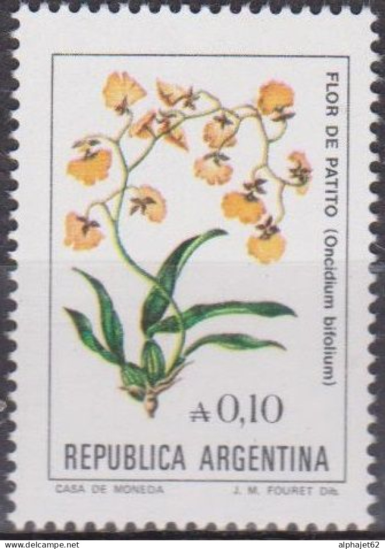 Fleurs - ARGENTINE - Flore - Flor De Patito - N° 1475 ** - 1985 - Ongebruikt