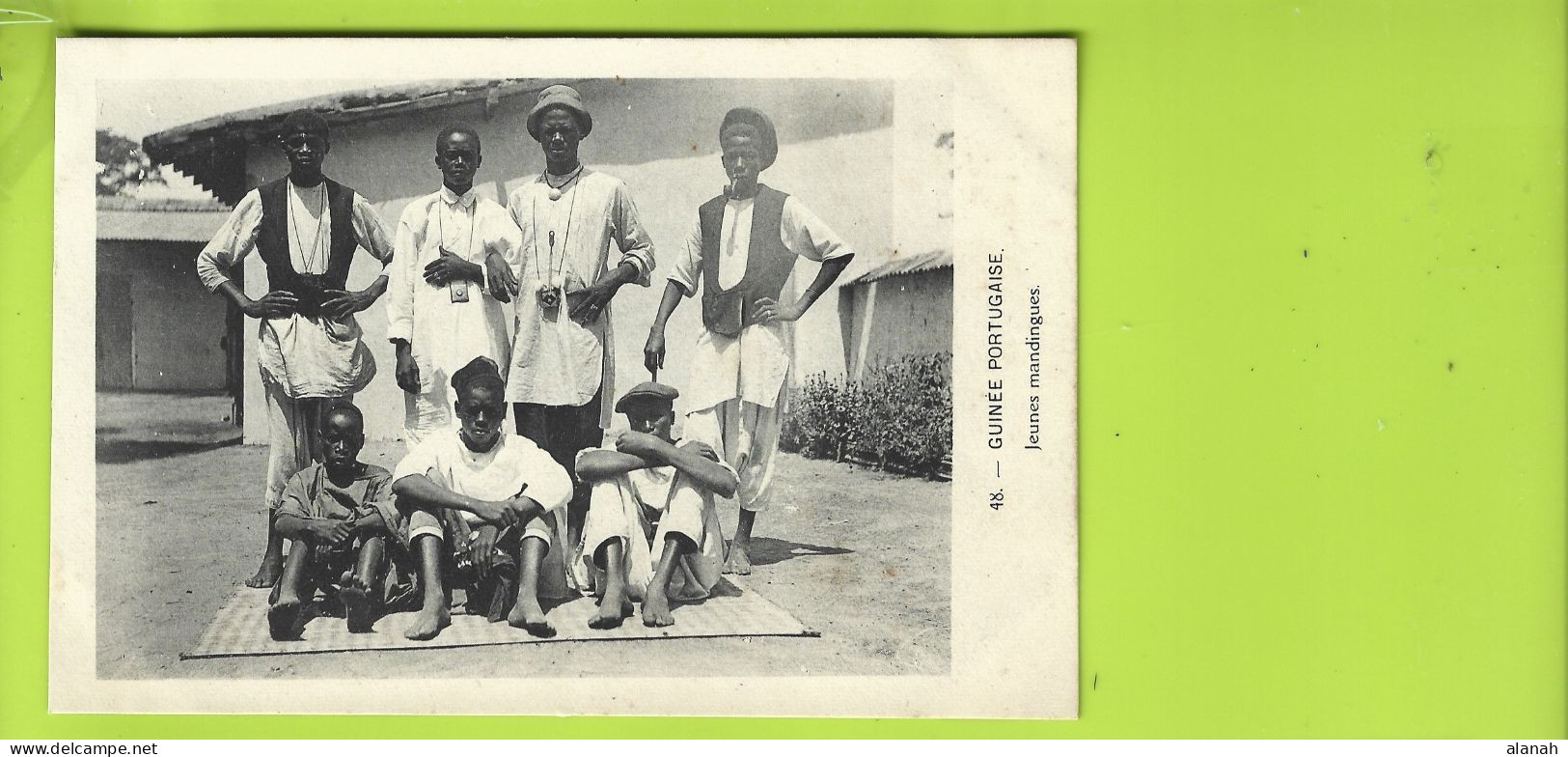 Jeunes Mandingues En Guinée Portugaise (Longuet) Guinea Bissau - Guinea Bissau