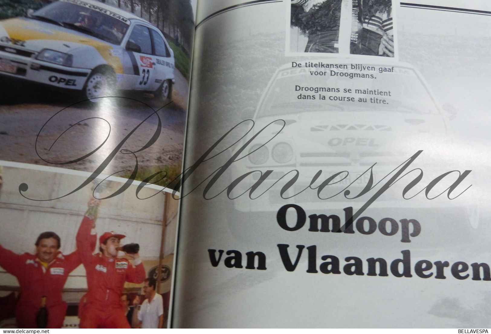 Rallyworld 1987-88 Willy Weynens 24 uren  Droogmans Opel Ieper Condroz safari sveska ralliet monte carlo bianchi Manta