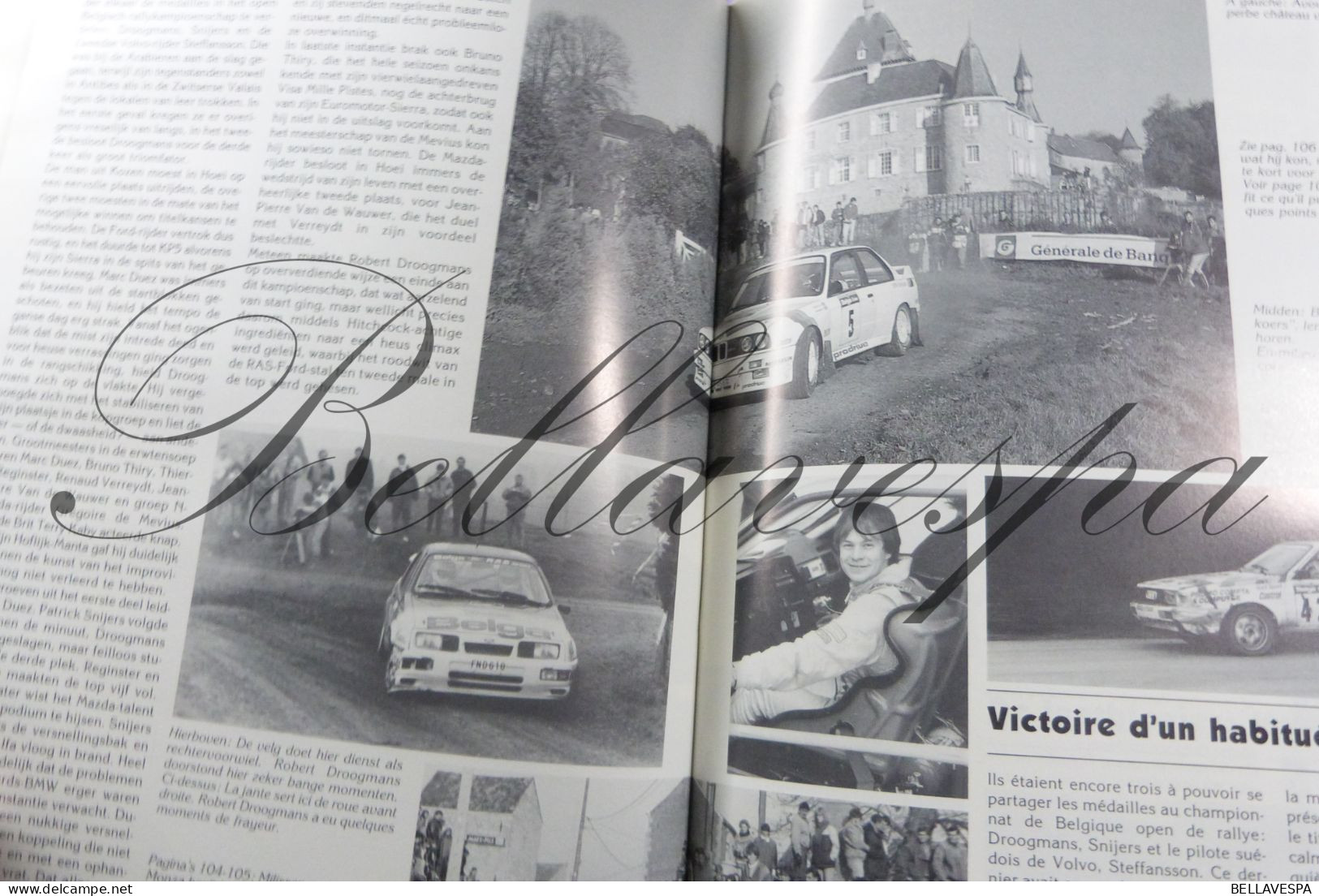 Rallyworld 1987-88 Willy Weynens 24 uren  Droogmans Opel Ieper Condroz safari sveska ralliet monte carlo bianchi Manta