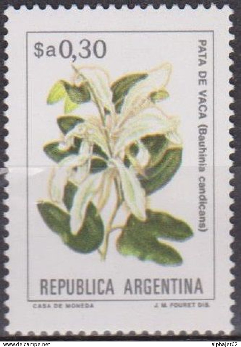 Fleurs - ARGENTINE - Thé, Pata De Vaca - N° 1355 ** - Flore - 1983 - Ongebruikt