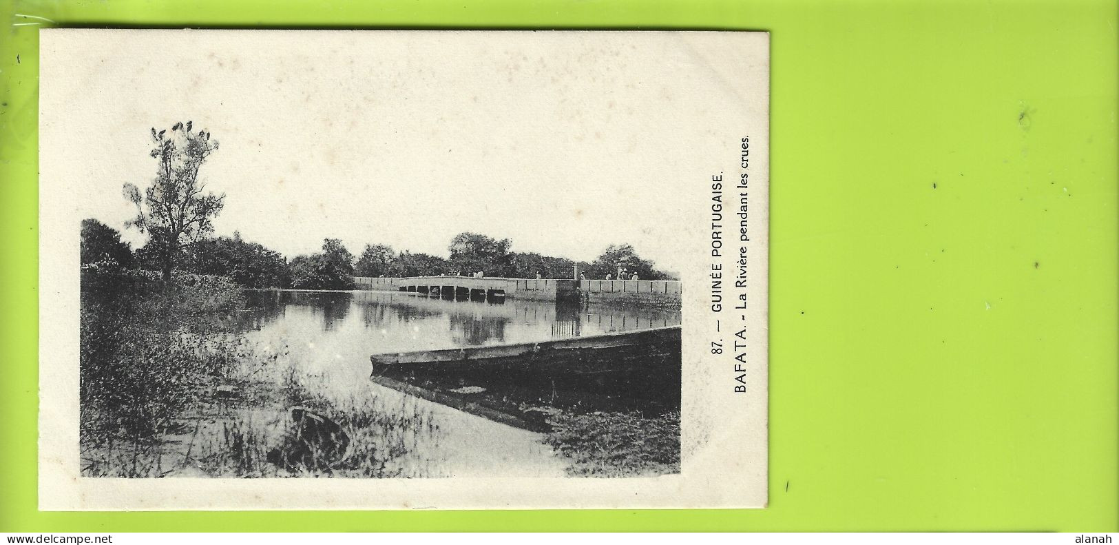 BAFATA La Rivière En Crue En Guinée Portugaise (Longuet) Guinea Bissau - Guinea-Bissau