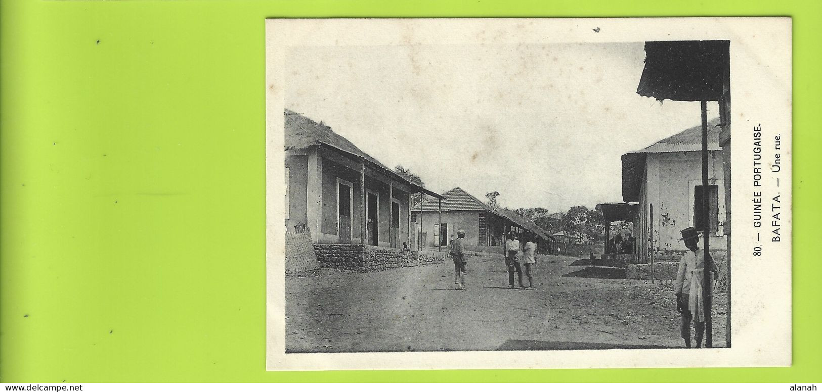 Une Rue De BAFATA  En Guinée Portugaise (Longuet) Guinea Bissau - Guinea-Bissau