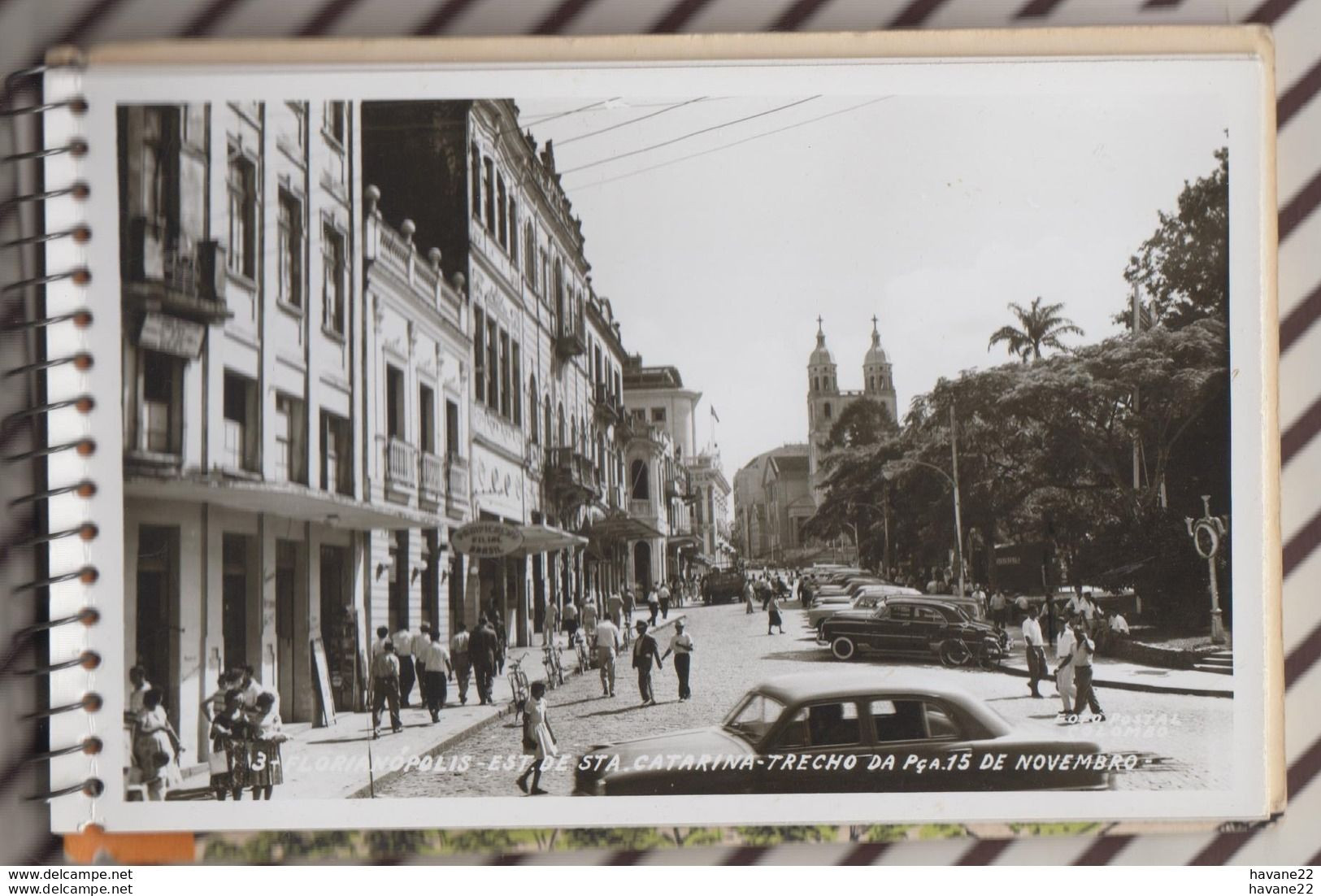 Belo Horizonte Brasil RPPC Real Photo Postcard