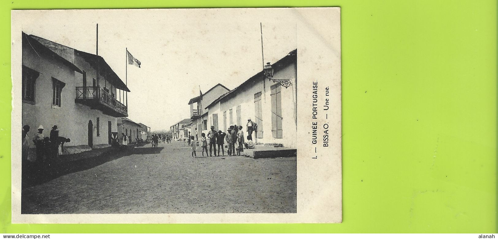 Une Rue De BISSAO En Guinée Portugaise (Longuet) Guinea Bissau - Guinea-Bissau